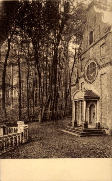 CPA Lennik Brabant flamand, Château de Gaasbeek