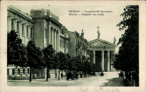 KP Vilnius Wilno Litwa, Prospekt Św. Jerski, Kościół