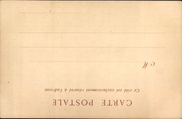 Postcard Sainte Helene, Napoleon Bonaparte on his Deathbed 1821