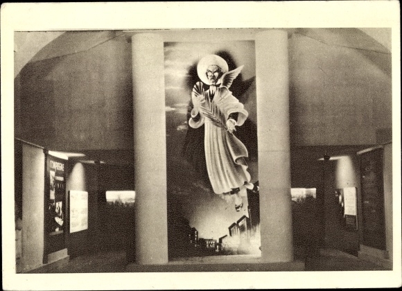 PC Vienna VII, major exhibition 1918, Messepalast, 1943-1944, angel