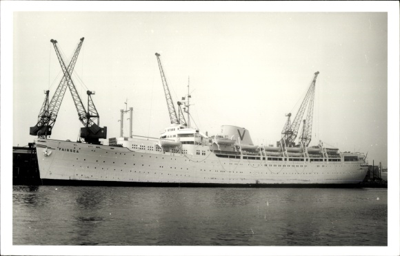 Photo steamer Fairsea, Sitmar Cruises