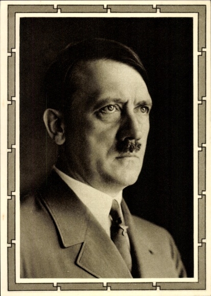 Ganzsachen Ak Führer und Reichskanzler Adolf Hitler, Portrait