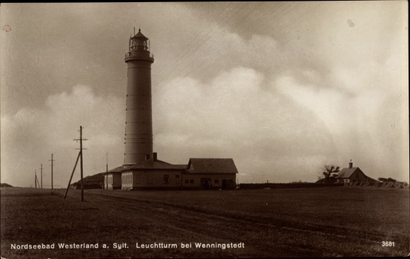 PC Wennigstedt Braderup on Sylt, lighthouse