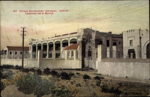 Ak Dakar Senegal, Casernes de la Marine, Marinekasernen