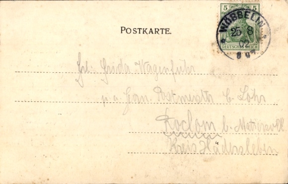 KP Wöbbelin w Meklemburgii, Körnergrab, pisarz Theodor Körner
