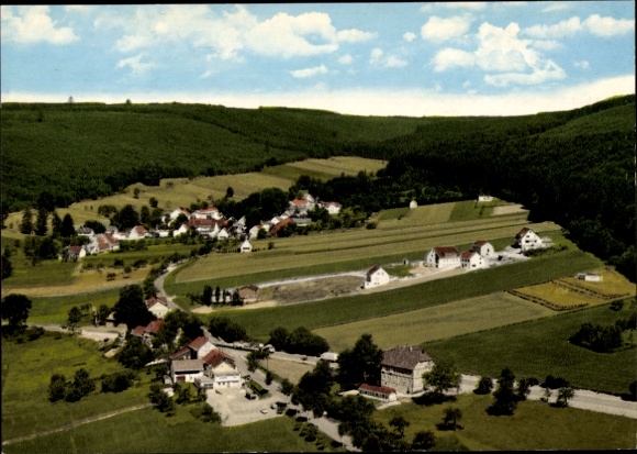 Postcard Amelith Nienover Bodenfelde Lower Saxony, aerial photo