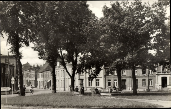 Postcard Grevesmühlen in Mecklenburg, Karl-Liebknecht-Platz