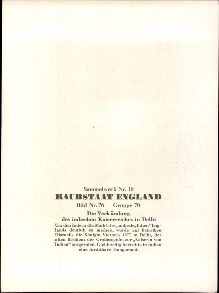 Collective image robber state England, the proclamation of the Indian Empire in Delhi