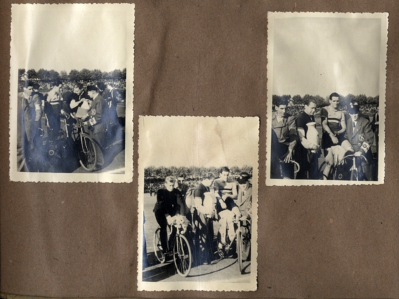 Photo album cycling races, sports, Berlin 1944