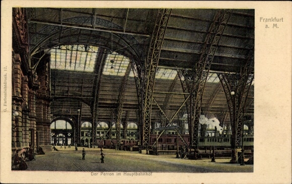 PC Frankfurt am Main, the platform in the main station