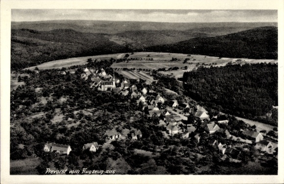 Postcard Prevorst Oberstenfeld in Württemberg, aerial photograph