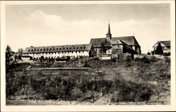 Postcard Solms in the Lahn Dill district, Altenberg monastery, Königsberg deaconess house