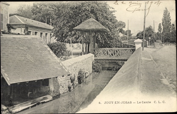 Postcard Jouy en Josas Yvelines, The Circle