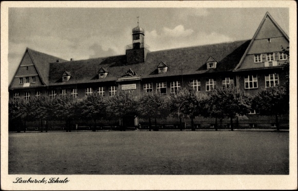Ak Laubusch Lauta in Sachsen, Schule