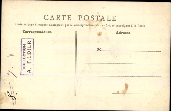 Postcard Paris VIII., Gare Saint Lazare, Caves et Comestibles du Terminus Hotel, action, interior view