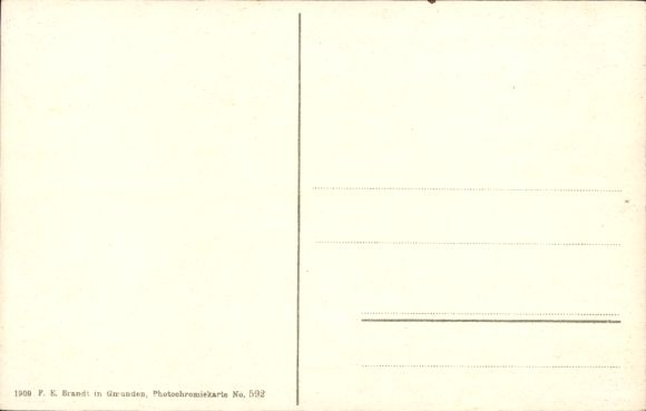 Postcard Bergwand, climber