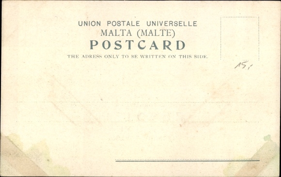 Postcard Malta, Pedlars