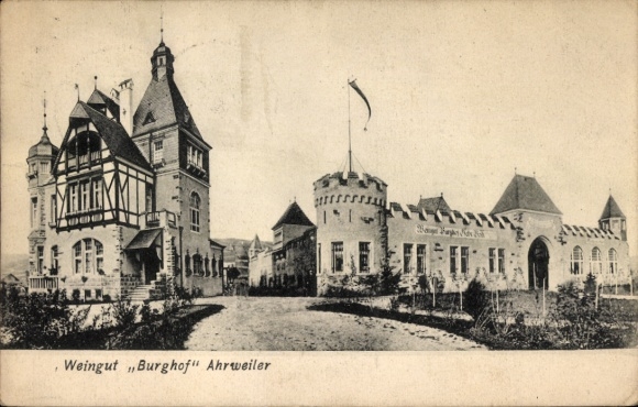Ak Ahrweiler an der Ahr, Weingut Burghof