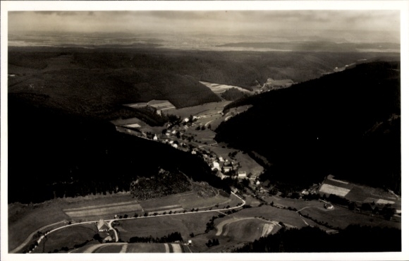 Ak Hammereisenbach Bregenbach Vöhrenbach im Schwarzwald Baden, Fliegeraufnahme