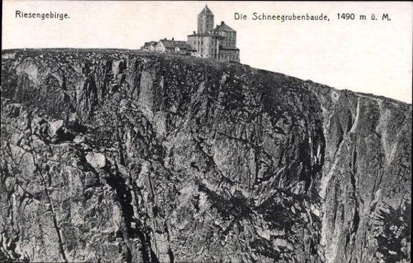 12 Ak Riesengebirge Schlesien, Schneekoppe, Kirche Wang etc.