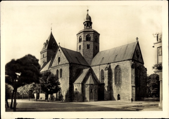 Ak Hameln an der Weser Niedersachsen, Münster