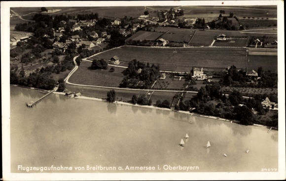 PC Breitbrunn Herrsching am Ammersee, aerial photo