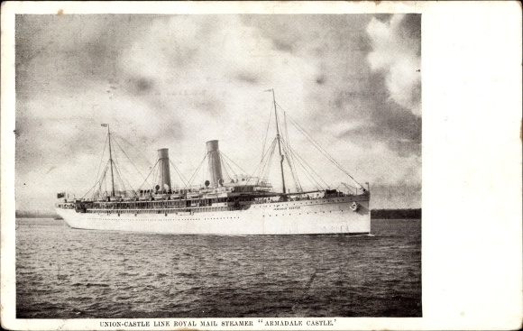 Ak Royal Mail Steamer Armadale Castle, Union Castle Line