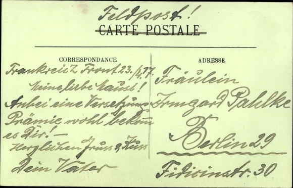 Postcard Dunkerque Dunkerque Nord, Château de Eauet la Rue
