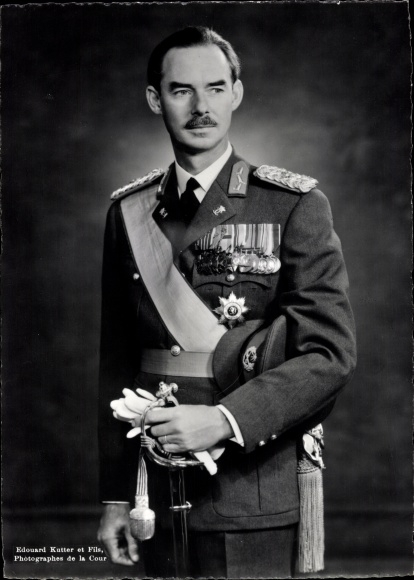 Postcard Grand Duke Heritier de Luxembourg