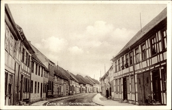Postcard Kalbe Calbe Milde in the Altmark, Gardelegerstrasse