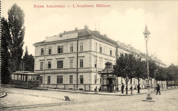 CPA Belgrad Serbia, Academie Militaire