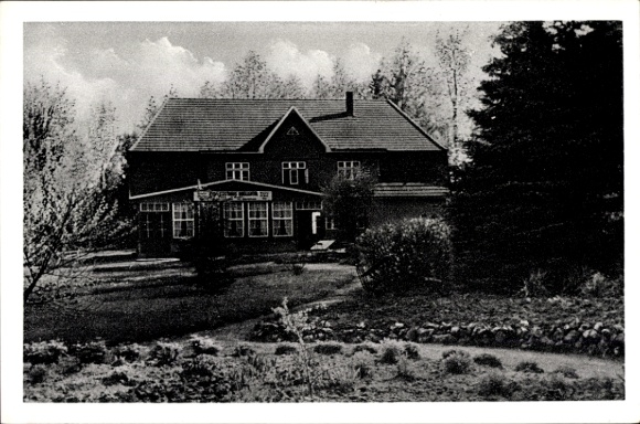 Postcard Wingst in Lower Saxony, restaurant and guesthouse Quelletal