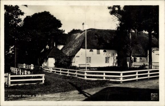 Ansichtkaart Keitum op Sylt, Friesenhaus