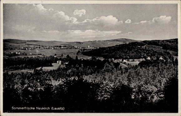 Postcard Neukirch in der Lusatia, Panorama