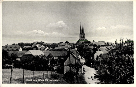 Ak Göda in Oberlausitz, algemeen beeld