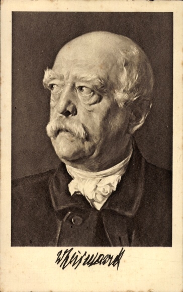 Artysta KP Petersen, Walter, Książę Otto von Bismarck, Portret