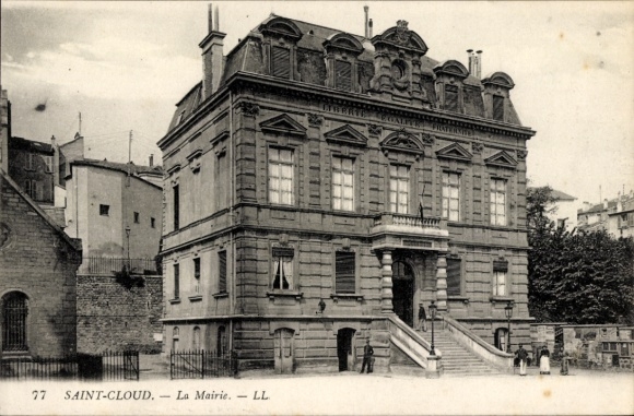 CPA Saint-Cloud Hauts-de-Seine, La Mairie