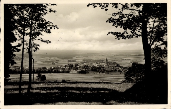 KP Bärnau w Górnym Palatynacie, panorama