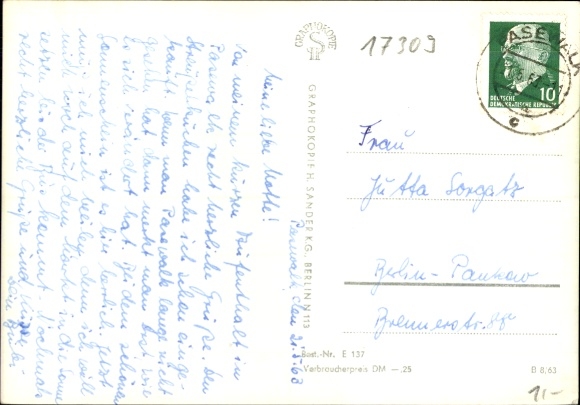 Postcard Pasewalk in Mecklenburg-Vorpommern, Prenzlauer Tor, HOG Bahnhofshotel, District Council, Pul...