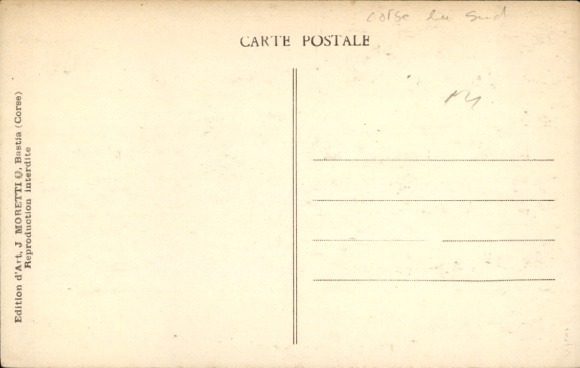 Postcard Cargèse Corse du Sud, general view