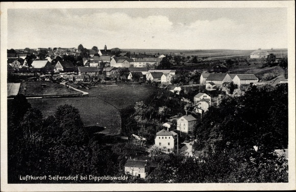 Ak Seifersdorf Dippoldiswalde im Osterzgebirge, Gesamtansicht