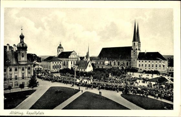 10 alte Ak Altötting in Bayern, diverse Ansichten