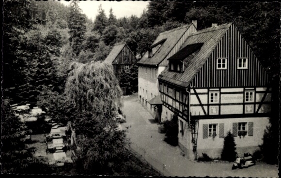 PC Kleinhennersdorf Gohrisch Saxon Switzerland, 400 years of Liethenmühle, 1572-1972