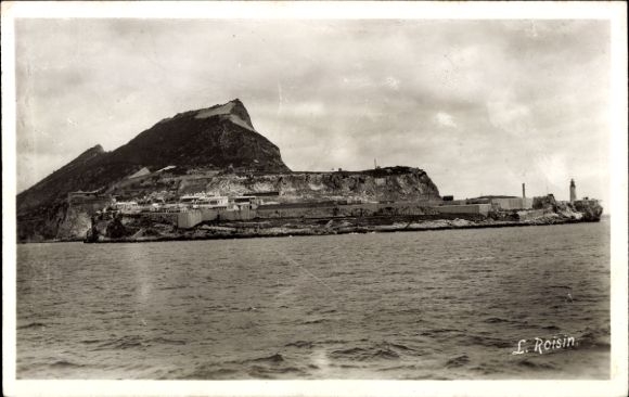 Gibraltar Rots Europa Punt Bergkust