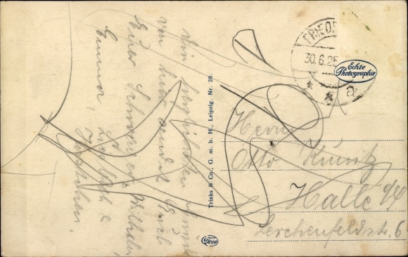 Postcard Friedrichroda in the Thuringian Forest, view of the Kurhaus