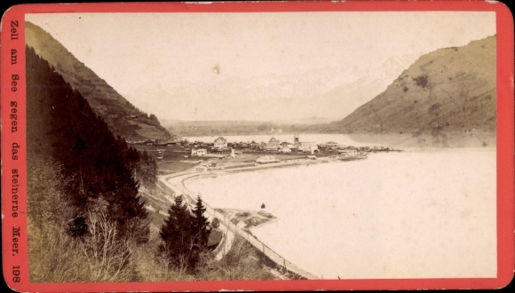 CdV Zell am See in Salzburg, view towards the Steinernes Meer