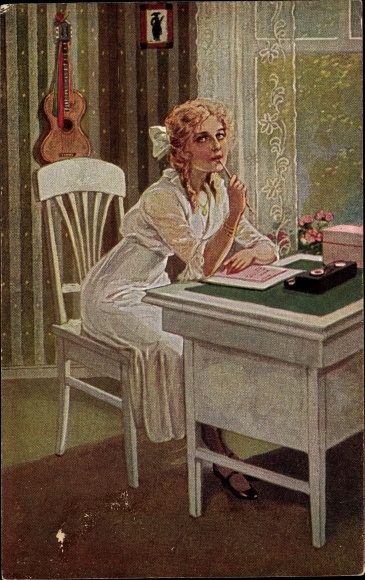 Artist PC Borrmeister, R., The first letter