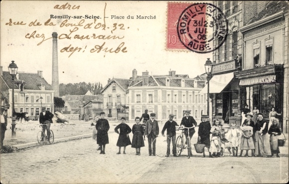 KP Romilly sur Seine Aube, Place du Marche