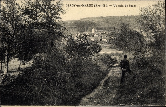 KP Saacy sur Marne Seine et Marne, widok na miasto