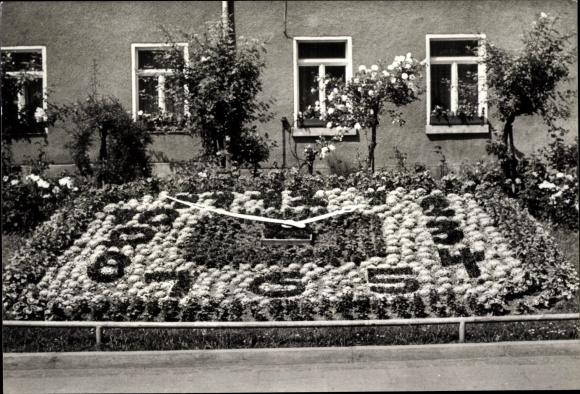 PC Greiz im Vogtland, flower clock in the Lenin Park